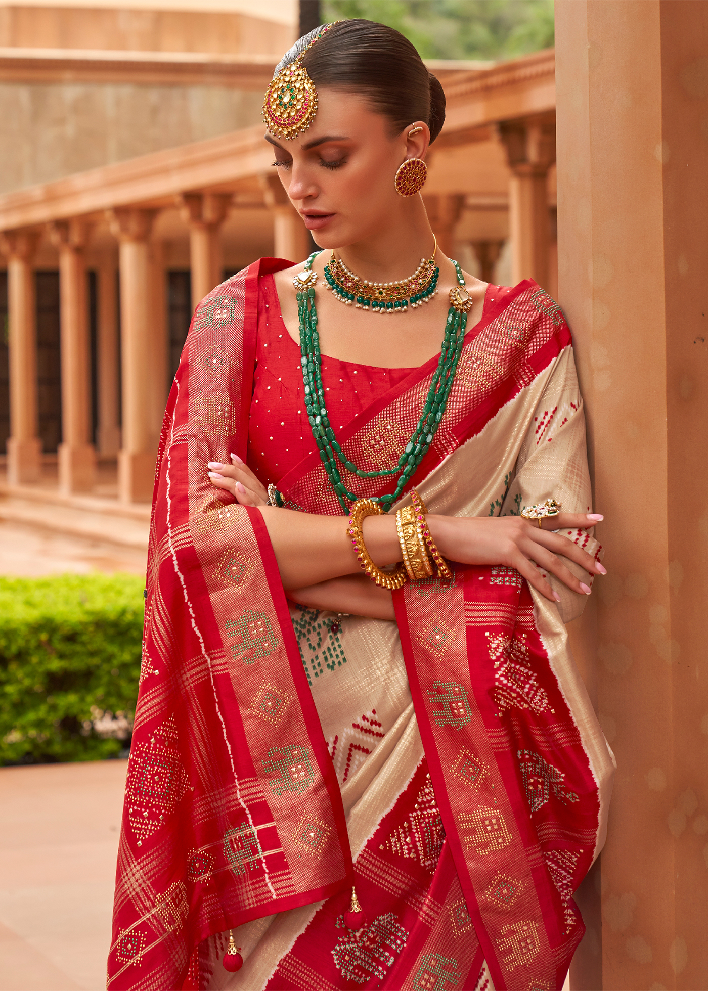 siddharth calcutta embroidery series 3501-3506 fancy saree