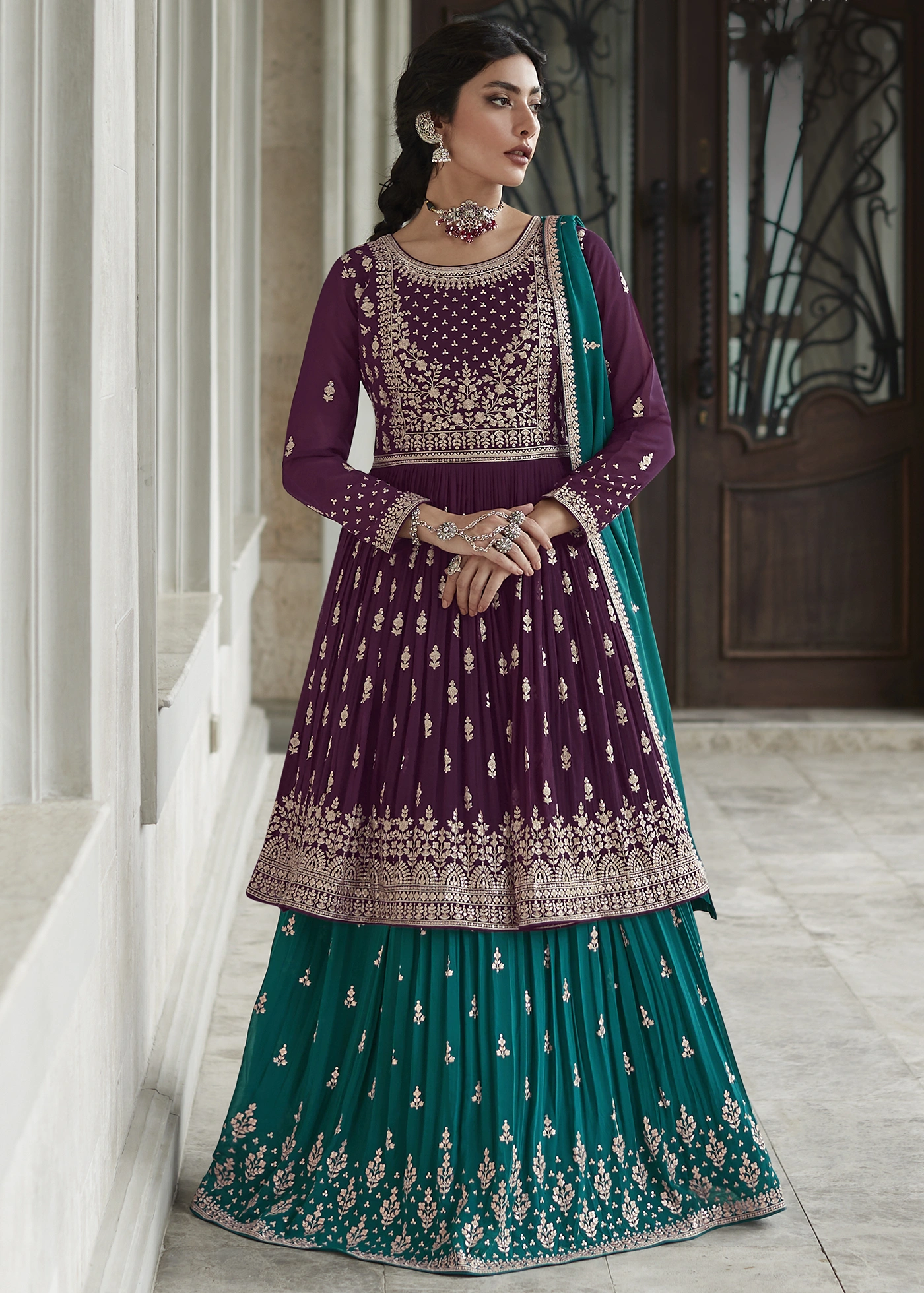 Lehenga suit sale