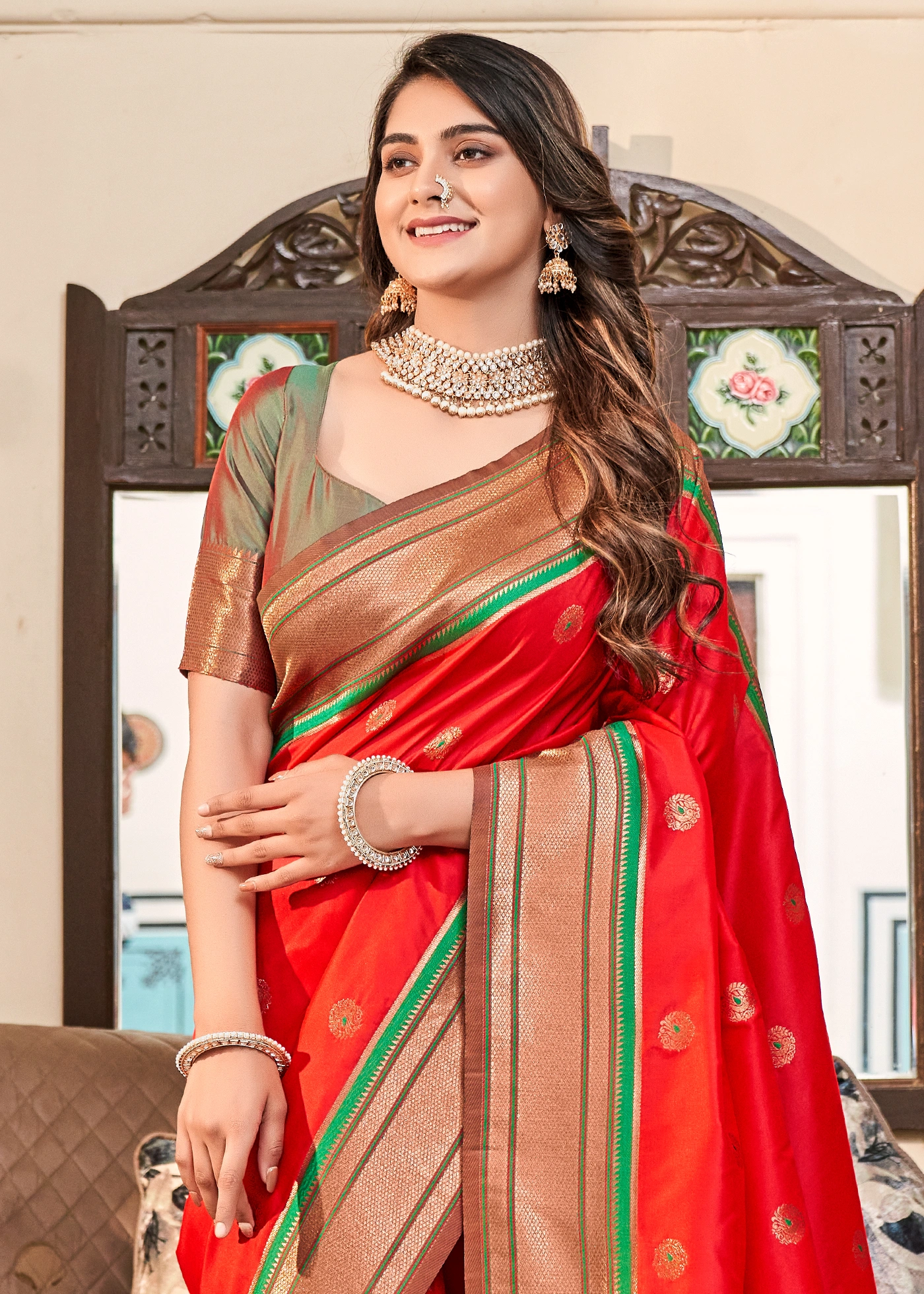 Buy Paithani Silk Sarees Online | Latest & Trendy Designs