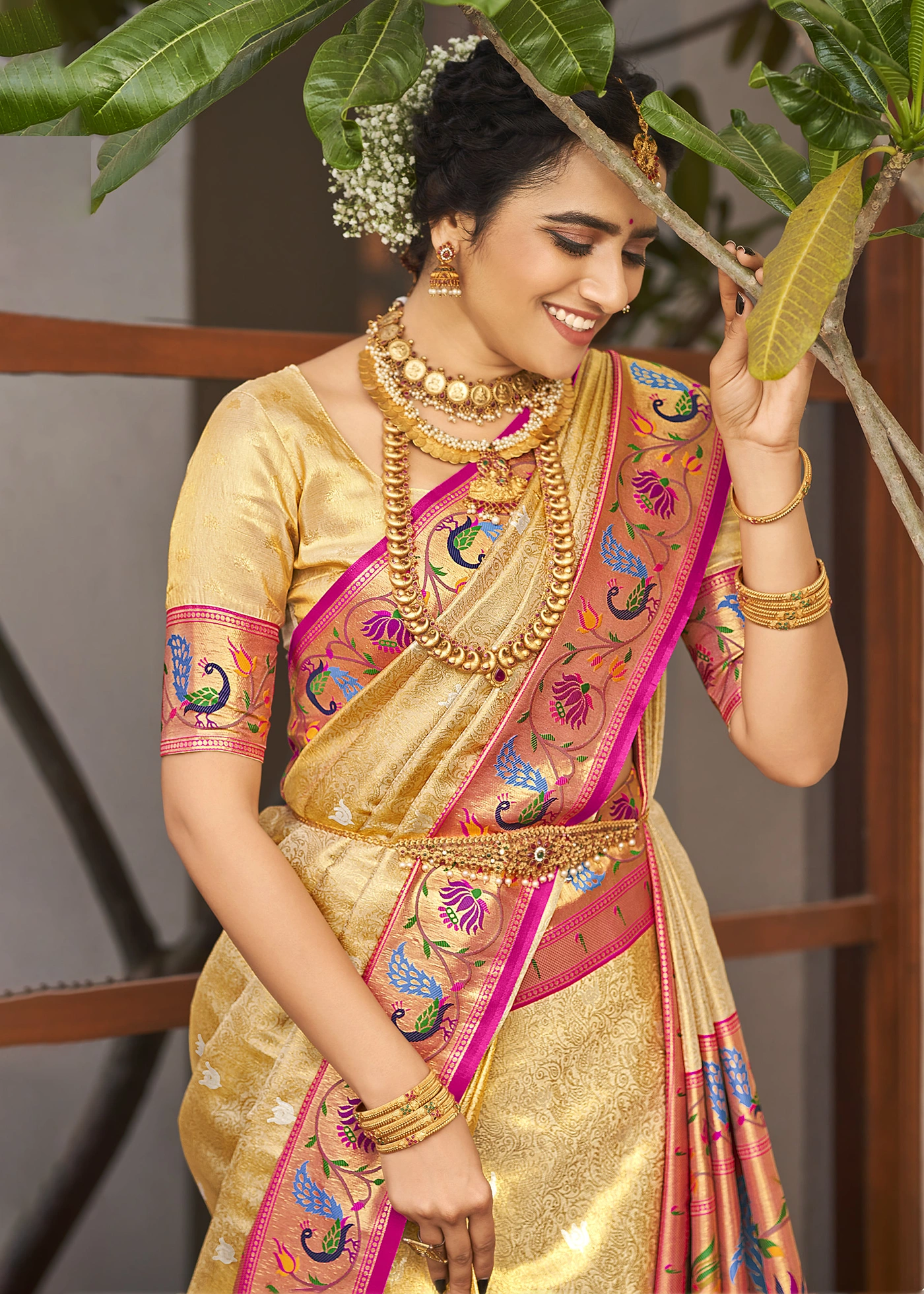 How to Style a Paithani Saree this Ganesh Chaturthi Season? – IndyVogue