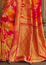 Royal Red Banarasi Saree