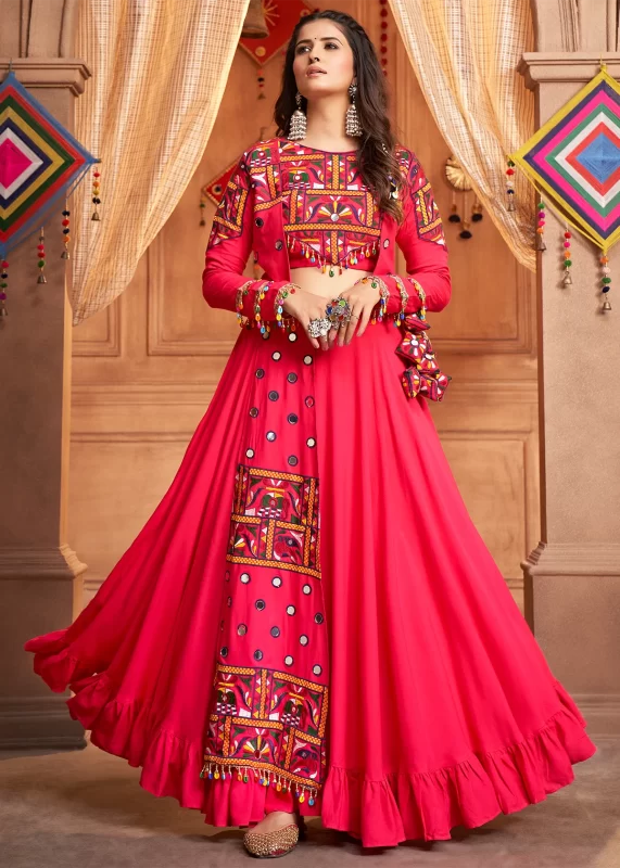 Rani Pink Lehenga Choli