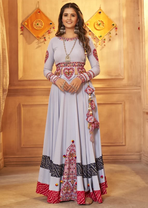 Sky Lehenga Choli